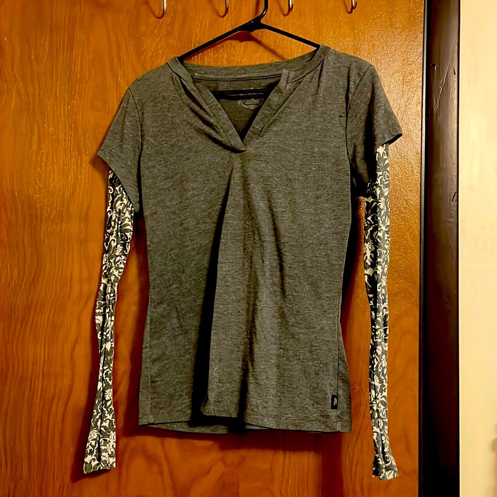 Long sleeve tatted shirt